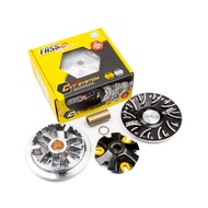 FASSTEK RACING FRONT PULLEY KIT V.3 YAMAHA NVX155/NMAX155 14' 139MM WITH HYPER PIN (CERAMIC)