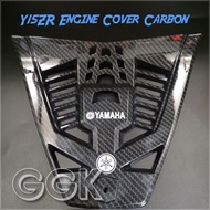Y15ZR ENGINE COVER CORBON