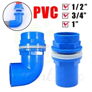PVC Pipe Connector Aquarium Inlet Outlet Connector for Aquarium Garden Drain Pipe Adapter
