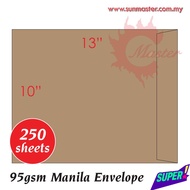 10" x 13" Manila Envelope | A4 Envelope | Brown Envelope | Kraft Envelope