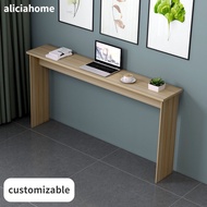 【READY STOCK】Long table console table porch table  wall simple computer desk side table TV cabinet