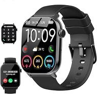 Smart Watch for Men and Women with Bluetooth Calls, 1.96 Inch with SpO2, Heart Rate Monitor, Sleep M