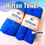 Tuala Mandi Hilton Lembut Gebu Serap air Saiz 140x70cm Bath Towel Microfiber Hotel