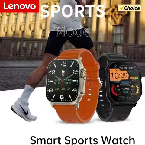 Lenovo Smart Watch T900 Ultra 3 Ultra IWO Watch NFC Bluetooth Call Heart Rate Waterproof 2.2Inch Wir