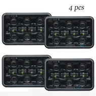 4PCS 4x6 led Headlights High Low Beam For Chevrolet Ford Trucks Freightliner Peterbil Kenworth Dodge