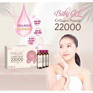 Collagen peptide baby Girl 22000mg- Water Supplement Collagen Girl Collagen (10x100ml)
