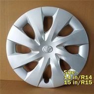 【Ready Stock Fast Send】Toyota Vios Wheel Hub Cover R14/R15/ Wheel Hubcap Modified Car Wheel Parts Wh