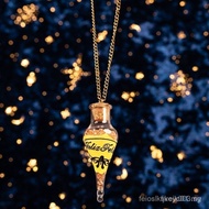 Harry Potter Merchandise Lucky Potion Necklace Sweater Chain Lucky Potion Felix Glass Bottle Potion 