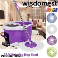 WISDOMEST Mop Head Home &amp; Living Replacement 360° Rotating Microfiber Brush