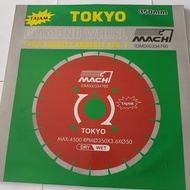 FF Tokyo 14" Diamond Wheel Mata Potong Beton / Aspal 14 inch ( 350mm )