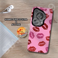 S34-Case hybrid IMD HUWAEI PURA 70 ULTRA - lip motif - casing huawei pura 70 ultra-casing-cassing-pr