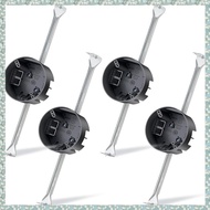 (SZHA) 4Pcs Ceiling Fan BraceAdjustable 14-24.5Inch Electrical Box with Support Barsfor Ceiling Fan