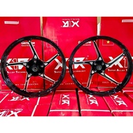 mâm 5 cây CNC X1r Ex150 Ex155 - bản 1.6/1.85 4 lỗ đĩa trước