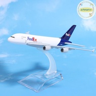 pufangnice Scale 1:400 Fedex Airlines Aircraft Model - Addition To Any Diecast Aircraft Collection V