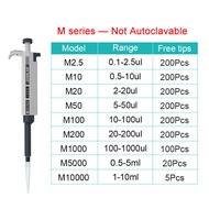 JOANLAB Laboratory Pipette Autoclavable Digital Adjustable Micropipette Lab Equipment With Pipette T