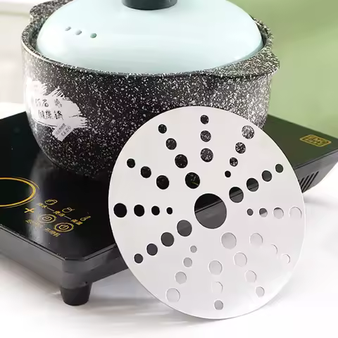 Induction Cooker Heat Diffuser Disc Adapter Plate Stainless Steel Heat Diffuser Ring Plate For Sauce