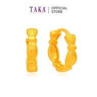 TAKA Jewellery 916 Gold Hoop Earrings