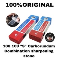 100% ORIGINAL💯 CARBORUNDUM SHARPENING STONE [Made in Brazil] / BATU ASAH CAP DAYAK 磨刀石/磨石 野人牌 6”/8”