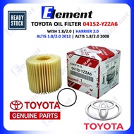 Toyota Oil Filter 04152-YZZA6 WISH ZGE20 ALTIS 2009&gt; HARRIER ZSU60 2014 PASSO A6