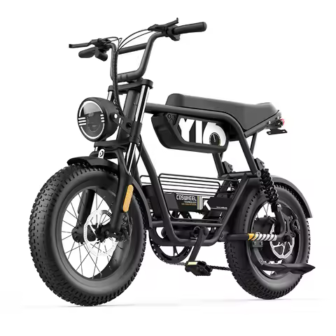 COSWHEEL Y16 2000W Electric Bike for Adults 48V 15Ah Detachable Battery 33MPH & 88 Miles Electric Mo