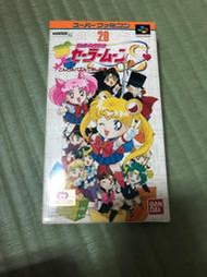 ＊SFC原版遊戲附盒書-美少女戰士S2＊