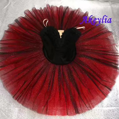 black red professional ballet tutus adult blue performance classical tutu pancake costume competitio