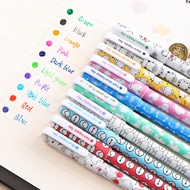 10Pcs Cute Big White Gel Pen Big White Series Set Pen Stationery School Supplies