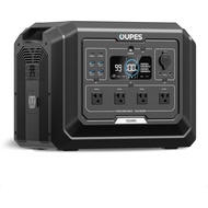 OUPES Mega 1 Portable Power Station 2000W (Surge 4500W), 1024Wh LiFePO4 Battery Solar Generator, Exp