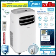 Midea Portable Aircond 1.0hp-MPF-09CRN1 |  1.5hp-MPF-12CRN1 | 1.0hp-MPH-09CRN1 Wireless Remote Contr