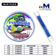 SENAR PANCING PE X8 PIRANHA ORIGINAL / SENAR PANCING KUAT / SENAR PANCING PE