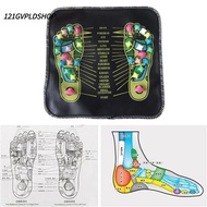 121GVPLDSHOP Reflexology Walk Therapy Acupoint Mat Leg Relaxation Walk Stone Mat