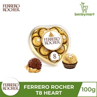 Ferrero Rocher T8 Heart 100g Chocolate Ferrero Rocher Chocolate
