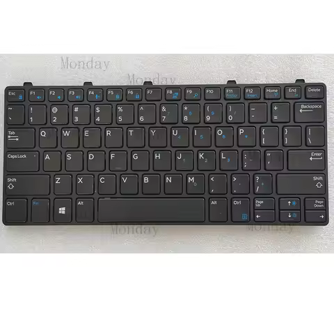 W For Dell Latitude 3180 3190 3380 US Notebook Keyboard 036G3P 36G3P