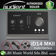 Audient iD14 MKII 10 in 6 out USB C Audio Interface with Microphone Preamp (iD 14 iD-14)