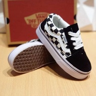 PROMO Sepatu anak Vans1 Catur Sepatu Anak Model Catur Tali Sepatu Anak Laki Laki Perempuan Terlaris
