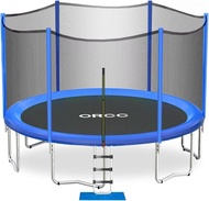 ORCC 1200LBS Weight Capacity Trampoline 16 15 14 12 10 8FT Kids Recreational Trampolines with Safety