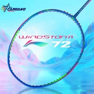 WS 72 30LBS BADMINTON RACKET WITH BONUS BAG AND GRIP