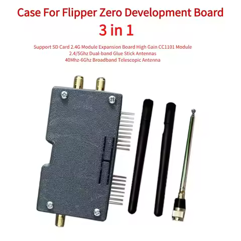 For Flipper Zero Development Board Protective Shell Multi-function Expansion Board Without/with Stic