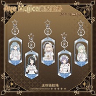 Anime BanG Dream Ave Mujica Keychain Sakoko Togawa Cosplay Cute Bag Pendant Key Ring Acrylic Cartoon