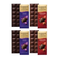 GODIVA 72% Dark Chocolate Tablet &amp; Dark Chocolate Roasted Almond Tablet Combo 4 units