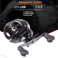 Integrity888 17+1BB 7.1:1 Aluminium Alloy Fishing Wheel Left/Right Hand Baitcasting Reel