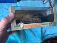 1/72 絕版 威龍坦克 king tiger  完成品