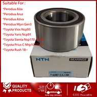 Original Perodua Alza Myvi Gen3 Aruz Ativa Toyota Vios Yaris Prius Sienta Front Wheel Bearing P-AU08