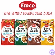EMCO Czech Europe - EMCO Super Granola No Added Sugar | Healthy breakfast, snacks, high fibre