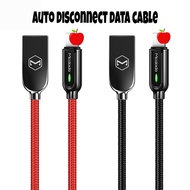 Mcdodo Fast Charging Cable for IPhone devices Auto Cut Off ip Cable Auto Disconnect