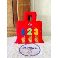 123 counting cloth book