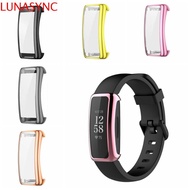 LUNASYNC Fitbit Inspire 3 Screen Protector, TPU Watch Cover Case Inspire 3 Watch Cover, Anti Scratch