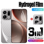 Soft Hydrogel Film For OPPO Find X9 Pro 5G 2025 Carbon Back Film For FindX9 X9Pro FindX9Pro Screen P