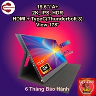Portable monitor 15.6 inch 60Hz, QHD, HDMI Type C connection 100%SRGB, HDR, monitor, monitor