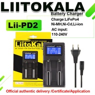 LiitoKala Lii-PD2/PD4 Li-ion 3.7V NiMH 1.2V Li-FePO4 3.2V IMR 3.8V For 18650 26650 21700 26700 18350
